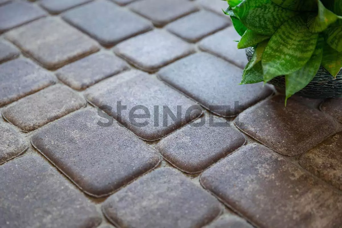 Тротуарная плитка Steingot Классика Штайн Браун 60 мм