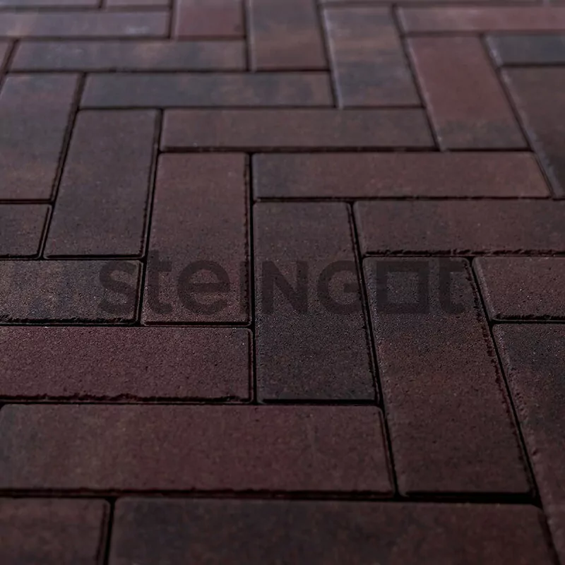 Тротуарная плитка Steingot Паркет Эмбер 60 мм