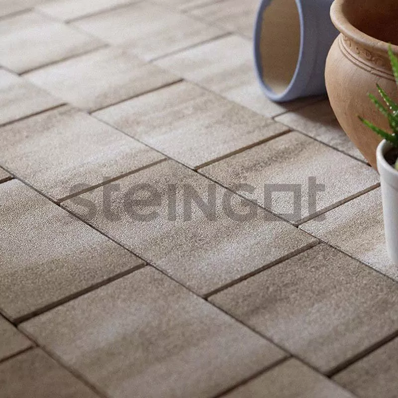 Тротуарная плитка Steingot Новый город Травертин 60 мм Тротуарная плитка Steingot Новый город Травертин 60 мм